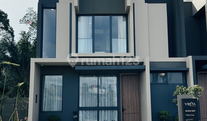 Harga Special Launching New Rumah 2 Lantai Vireya Bsd City Cluster Lynelle Tangerang