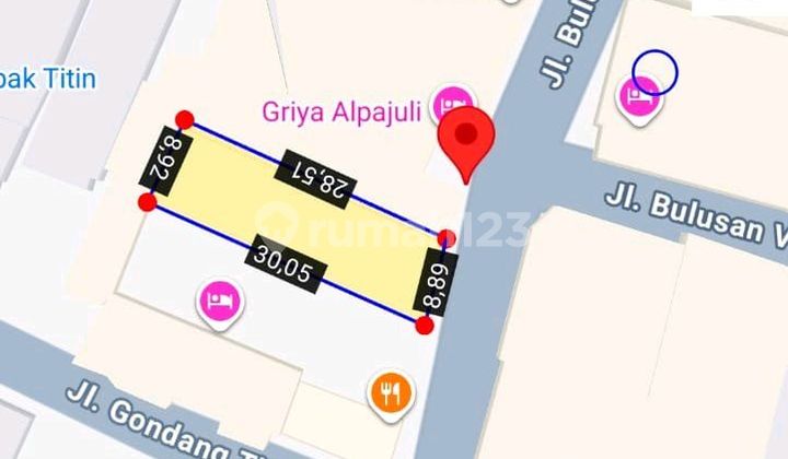 Tanah Dijual Ditembalang,Bulusan Selatan Raya 2