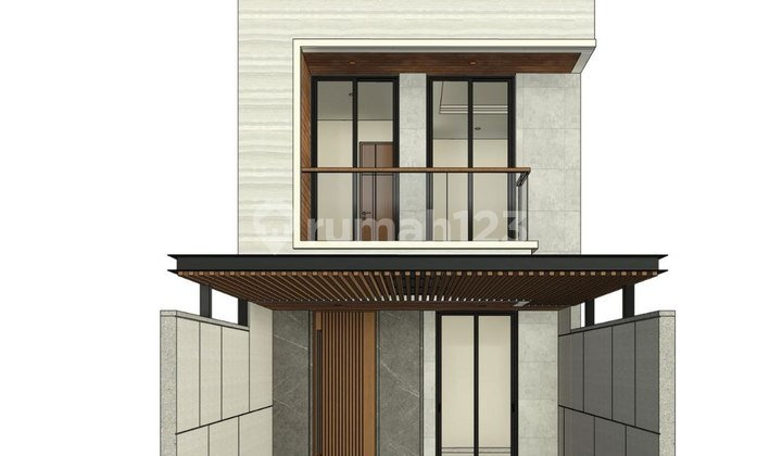 New Minimalist Modern 2-Story House in the Arcamanik Complex 2
