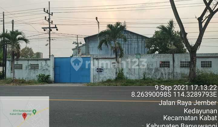 Dijual Via Lelang Gudang Lokasi Banyuwangi