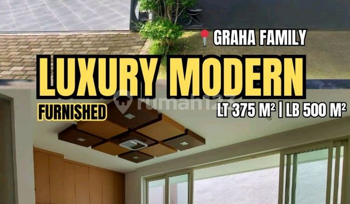 Dijual Rumah Modern Minimalis Split Level Di Graha Family Sby Barat