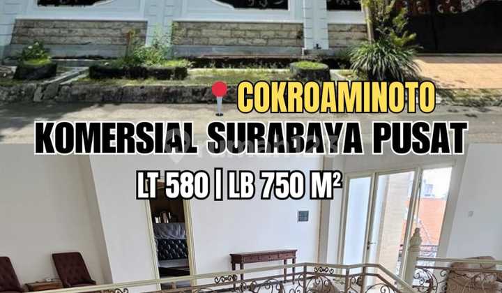 Dijual Rumah Komersial Classic Modern Surabaya Pusat Cokroaminoto