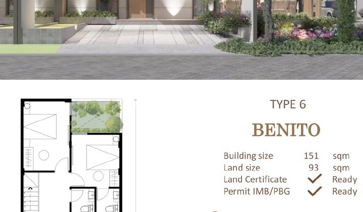 Dijual Rumah Baru Gress Minimalis 2 Lantai Tipe Benito Di Darmo Graha Residence Sby Barat