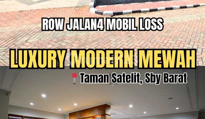 Dijual Rumah 2 Lantai Siap Huni Di Satelit Town House Surabaya Barat