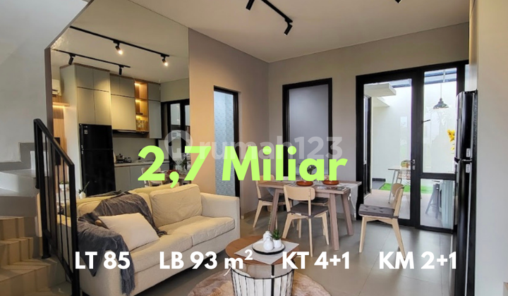 Dijual Rumah Mahakam The Signature Cakung Jakarta Garden City