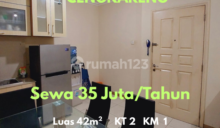 Disewakan Apartemen City Resort Cengkareng 2 Kamar Tidur Full Furnished