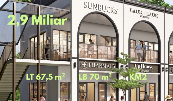 For Sale, Ruko Jbd Soho Jgc, Strategic Location, Good Investment, Modern Concept. For Sale, Ruko Jbd Soho Jgc, Strategic Location, Good Investment, Modern Concept.