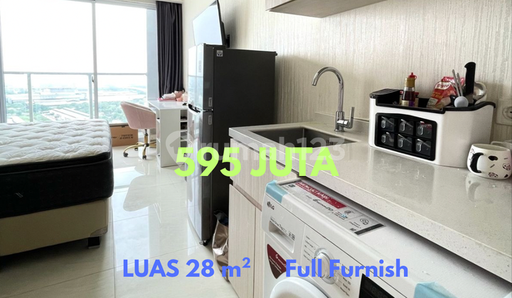 Dijual Cepat Apartemen Sedayu City Full Furnish di Jakarta Timur