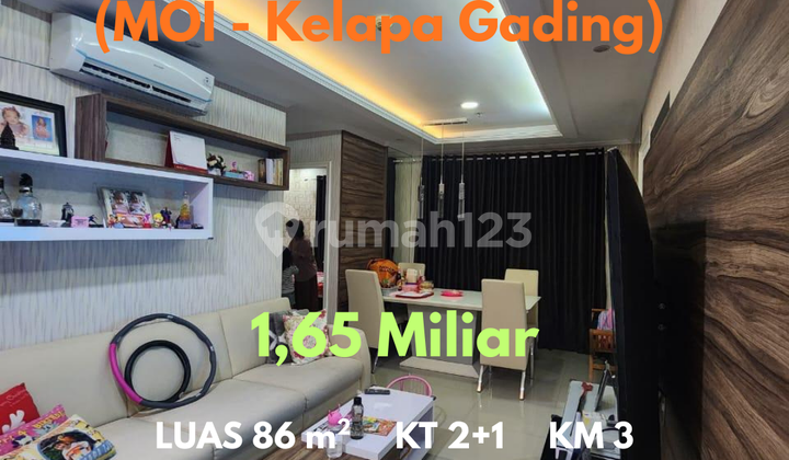 For Quick Sale: French Walk Apartment in Moi Kelapa Gading For Quick Sale: French Walk Apartment in Moi Kelapa Gading
