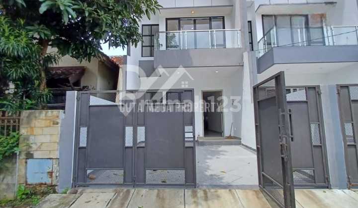 Rumah Bagus Bangunan Baru di Villa Melati Mas di Pos, Regensi Melati Mas, Jl. Villa Melati Mas Raya Blok L, Jelupang, Serpong Utara, Kota Tangerang Selatan, Banten, Indonesia, 15323, Villa Melati Mas