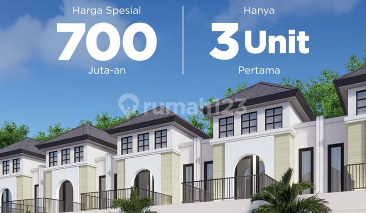 New 2-Story House, SHM, Price 700J in Semarang City! 1