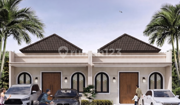Modern Tropical Homes dengan View Pegunungan Eksklusivitas di Puncak Kesegaran Modern Tropical Homes dengan Lapangan Tenis 1