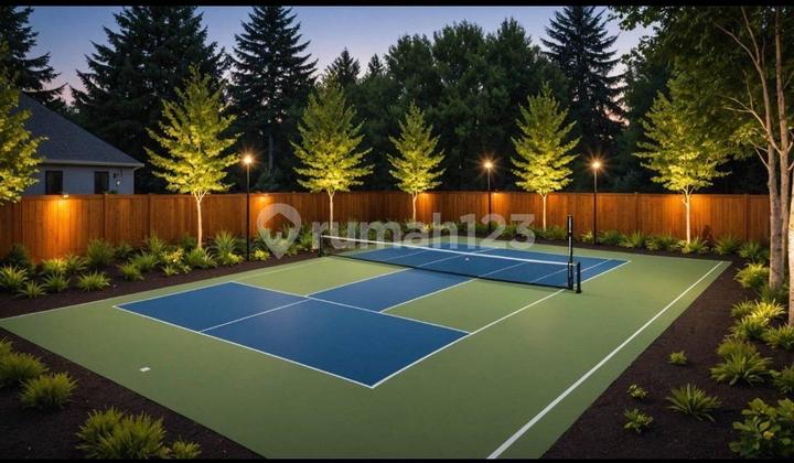 Modern Tropical Homes dengan View Pegunungan Eksklusivitas di Puncak Kesegaran Modern Tropical Homes dengan Lapangan Tenis 2