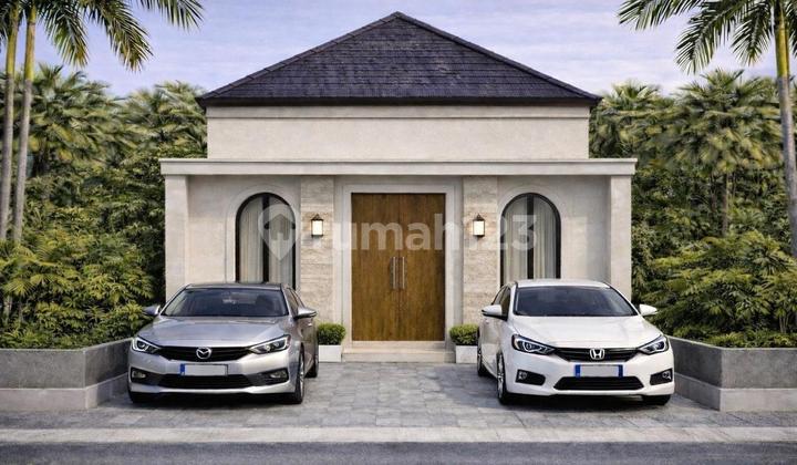 Modern Tropical House with Mountain View - Wide 3-Car Road Access, Strategic & Green Location!