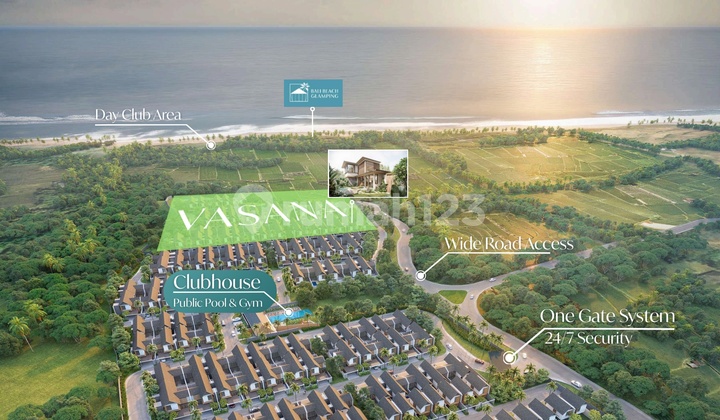 Villa Vasana Bali View Pantai