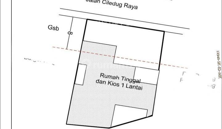 Dijual Tanah Kavling Siap Bangun Di Area Bisnis Ciledug Raya  2