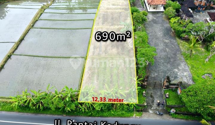 Tanah Komersil Pantai Kedungu Tabanan Bali