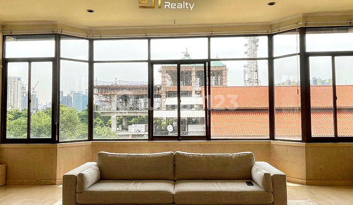 Tebet Saharjo Ruko 4 LT Lebar 8 Meter, Selangkah ke Menteng