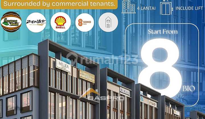 New Graha 6X18 3 Floors Summarecon Gading Serpong - Luxury Residence in a Premium Area