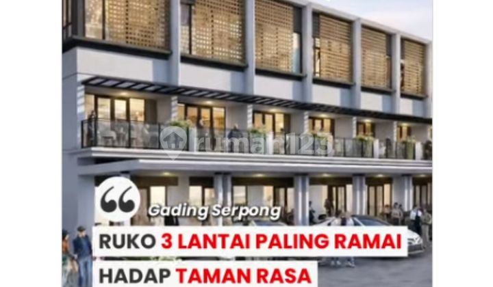 Have a Business? This is the Busiest Shop House in Gading Serpong! Pasadena Square South Shop House 1