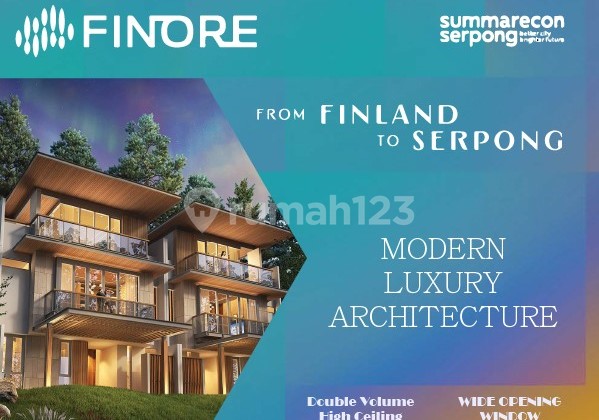 Rumah Premium Finore Gading Serpong By Summarecon | Lingkungan Eksklusif