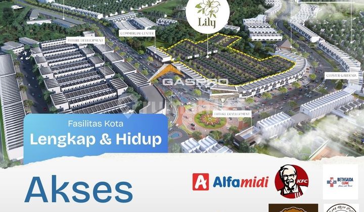 Access Toll Termudah Hunian Berada Dipusat Kota Tangerang Lily Paramount Petals