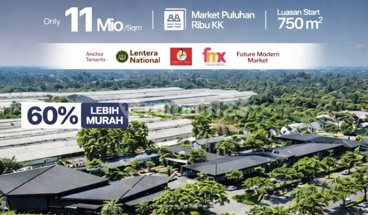 Lokasi Depan Boulevard Gading Serpong Paling Dicari! New Kavling 750M² Siap Bangun