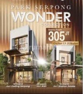 New Park Serpong Dekat Mall Super Karawaci, Sph, Uph 5 Menit Gading Serpong