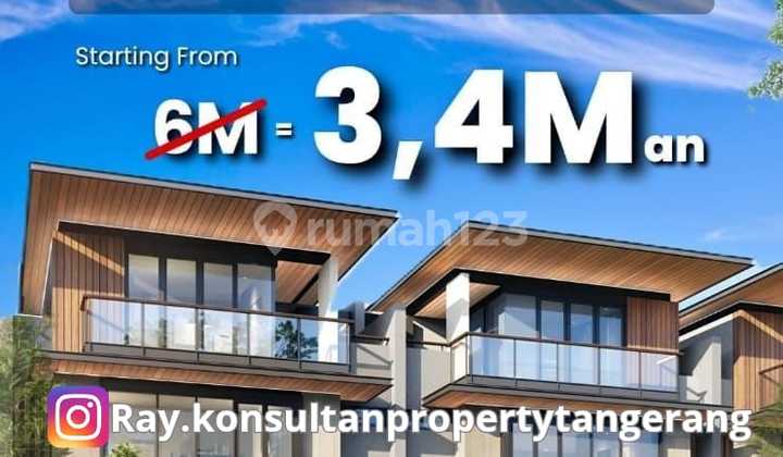 Finore Hunian Baru Boulevard Gading Serpong Summarecon Harga Hanya 3Man