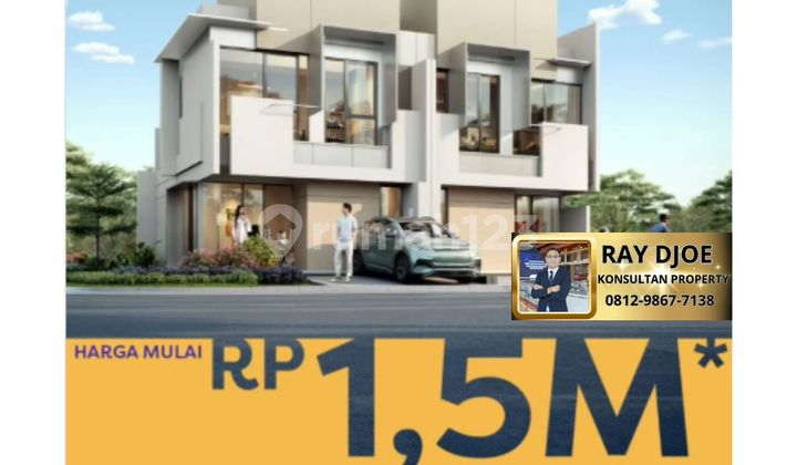 Terlaris Cicilan Hanya 5 Jutaan! Rumah Izzi Sinarmasland Dekat East Vara, Aeon Mall, Cbd BSD City