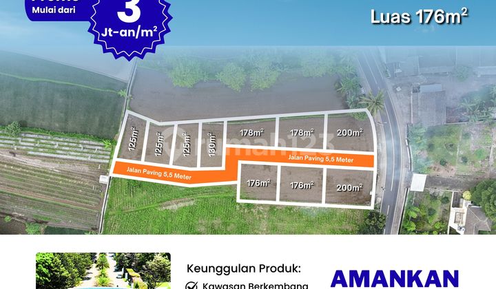 Sleman Land Suitable for Building Boarding Houses, 5 Minutes to UII Campus