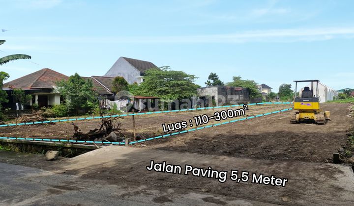 Tanah Cantik SHM Pekarangan Persegi Panjang, Strategis di Jalan Kaliurang Km 8, Ngaglik Sleman