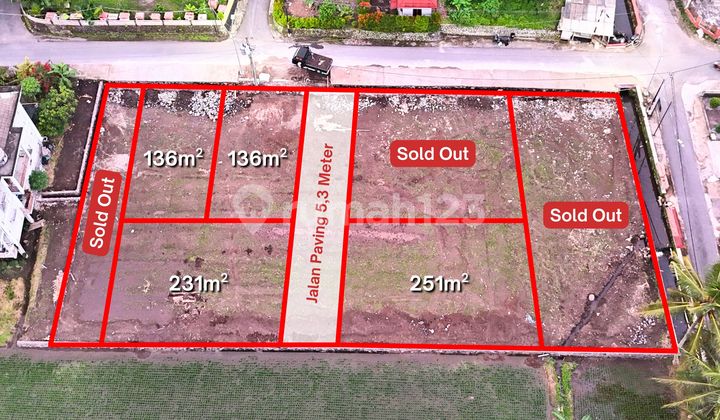 Sleman Land 5 Minutes to UII Campus, Land Certificate for Yard