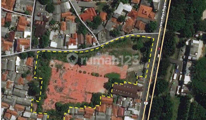 Dijual Tanah di Jl Raya Bogor, Kel.Nanngewer Mekar, Cibinong, Kab Bogor