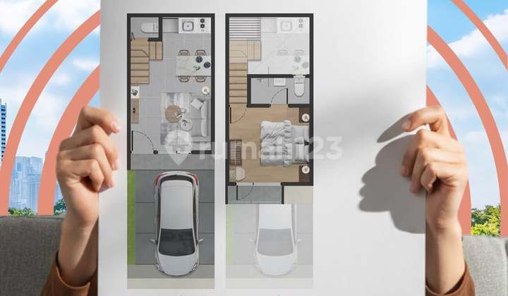 Cluster Baru Rumah 2Lantai 5Enses Collection Lippo Cikarang 2