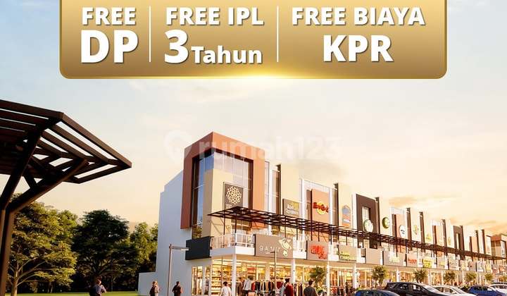 Co- Square Ruko 3 Lantai Untuk Usaha Dan Tempat Tinggal Savasa Deltamas