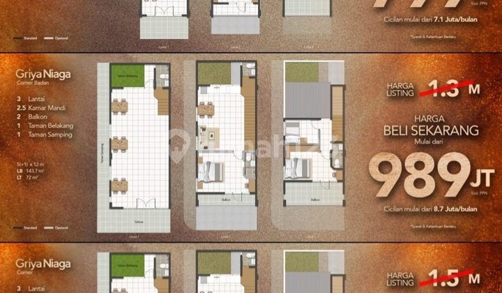 3-Storey Shop House Griya Niaga - Purwakarta 2