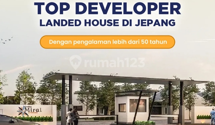 Rumah Modern Konsep Jepang!! Graha Mirai Livin Home!!