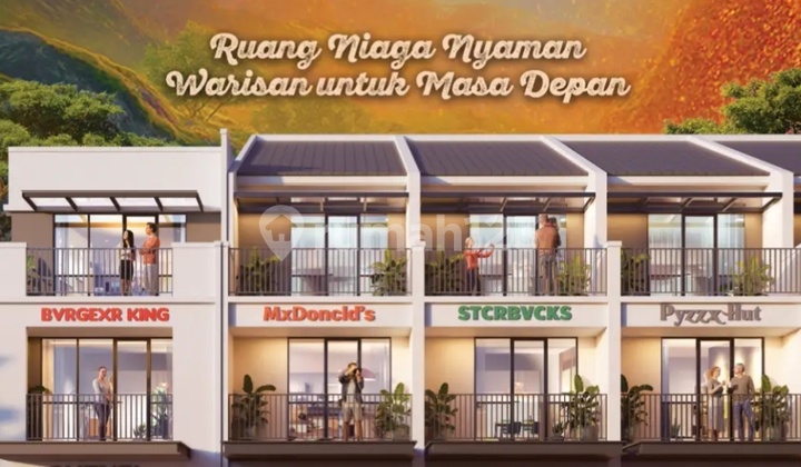 Ruko 3 Lantai Cornner +Var Purwakarta