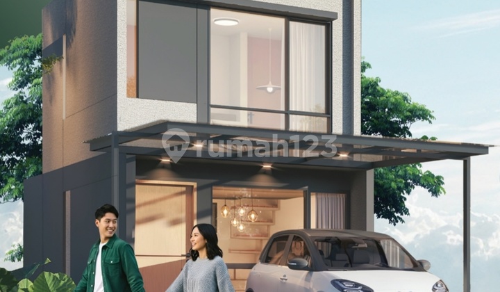 2-Storey Silver Beta Living House Lippo Karawang