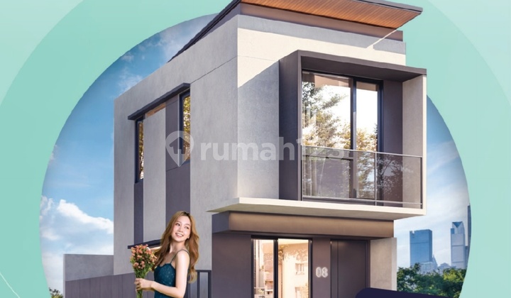 Silver Alpha Livin (3,3 × 11.5M) 5Enses Collection Rumah 2 Lantai Lippo Cikarang