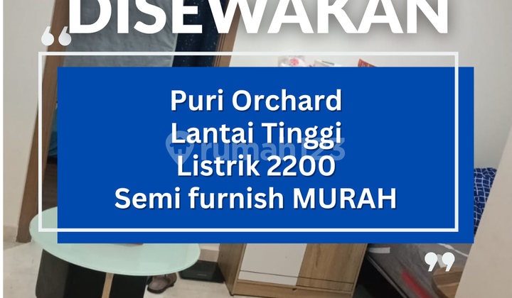 For Rent Cheap Puri Orchard 1Kt Apartment