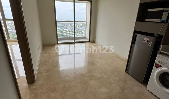 Termurah Apartemen Gold Coast Kosongan 1Br Lantai Tengah