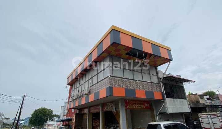 For Sale Shop House Hook Facing Main Road Batam Centre Near Panasonic Ready to Use 2