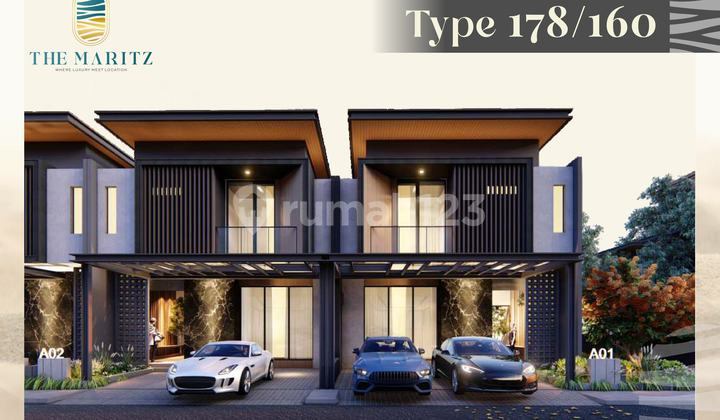 New Launch! The Maritz Pasir Putih 2-Story House in Batam Centre