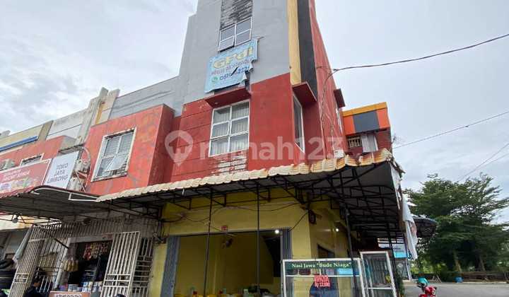 For Sale Shop House Hook Facing Main Road Batam Centre Near Panasonic Ready to Use 1