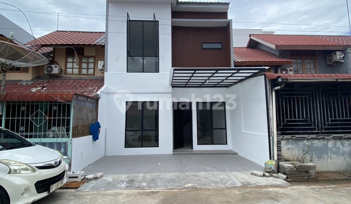Dijual Rumah Baloi 2 Lantai Baru Renovasi Siap Huni