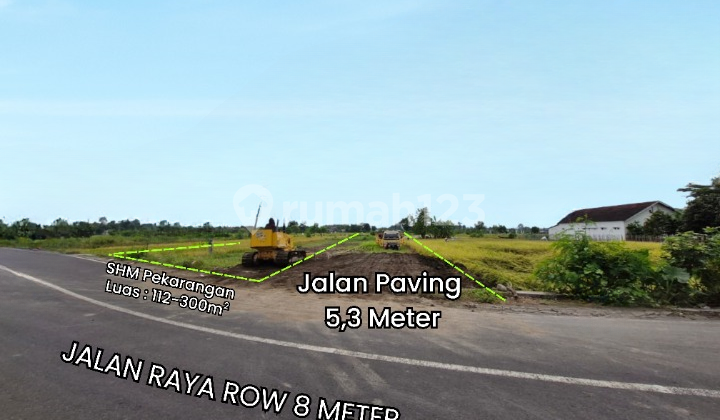 Tanah Hunian Jogja Tepi Jalan Raya View Sawah Legalitas SHM Pekarangan Tanah Hunian Jogja Tepi Jalan Raya View Sawah Legalitas SHM Pekarangan