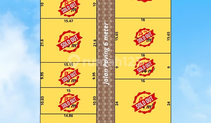Tanah Jogja Nempel Kampus Uii, Cocok Cocok untuk Kost dan Hunian