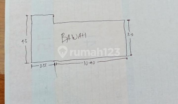 Two-Story Shop House with 14.5 Meter Width in Gas Station Area, Depok 2